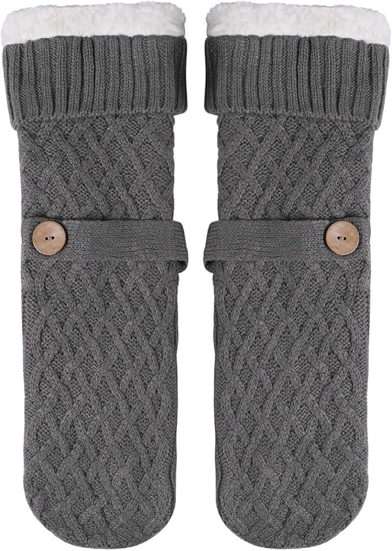 Slippersokker Varme Bløde Sokker Superbløde Fuzzy Sokker Vinter, ZQKLA