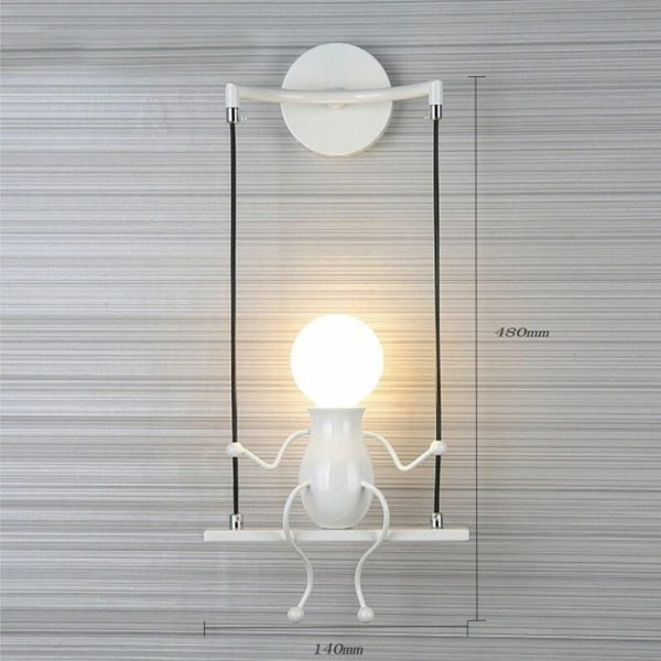 Moderne Væglampe Sconce Kreativ Simpel Design Lille Per, ZQKLA