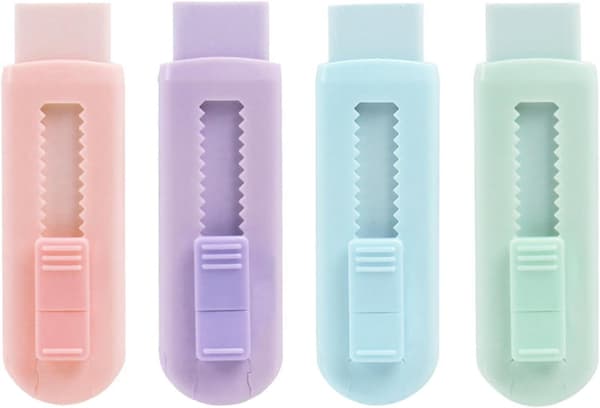 Skyvebare, innfellbare blyantsviskere med plastbeskyttelse, Mac, ZQKLA