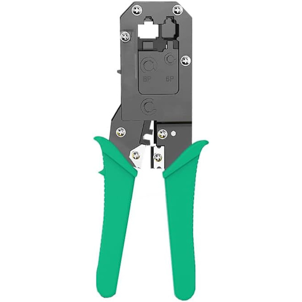 Modulær Krimpett RJ45 RJ11 Nettverkskontakter, Kutting, ZQKLA
