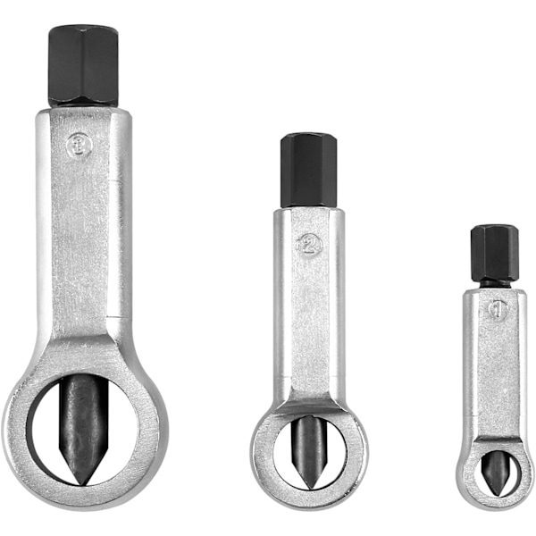 Mutterin halkaisusarja, mutterin halkaisija, vaurioituneen mutterin poistotyökalu, 9–,ZQKLA