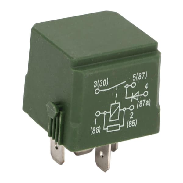 Suspensionskompressorrelæ A0025427619 Stabil ydeevne erstatning for A-Klasse W168 W169 12V