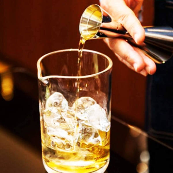 Cocktail Jigger, Dobbelt Cocktail Jigger i Rustfrit Stål, Bui,ZQKLA