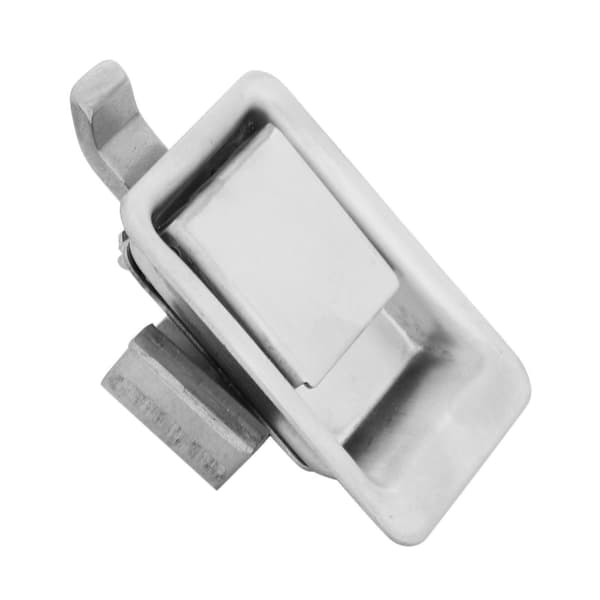 Innfelt Lås i Rustfritt Stål Mini Flush Mount Paddle Håndtak Lås for RV//Tilhenger/Skap/
