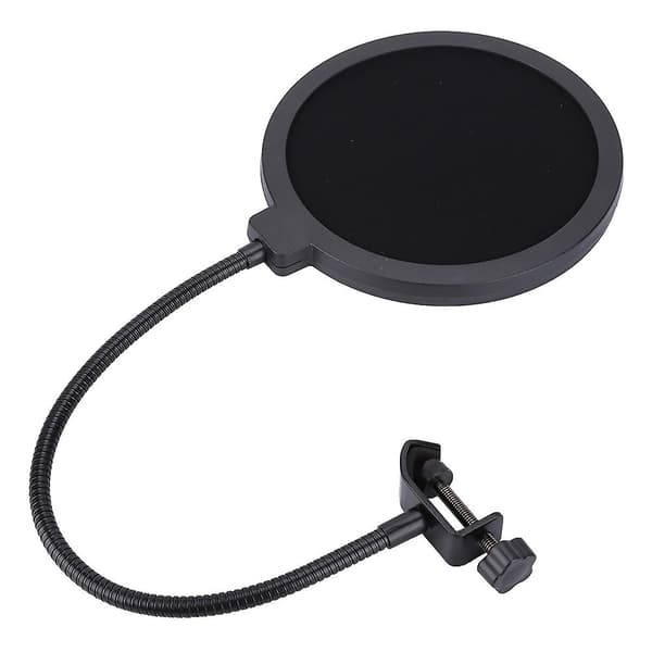 15,5 cm Diameter Pop Up Filter Spray Hood Mikrofon Opptaksstudio Pop Shield Mic Filter Mask