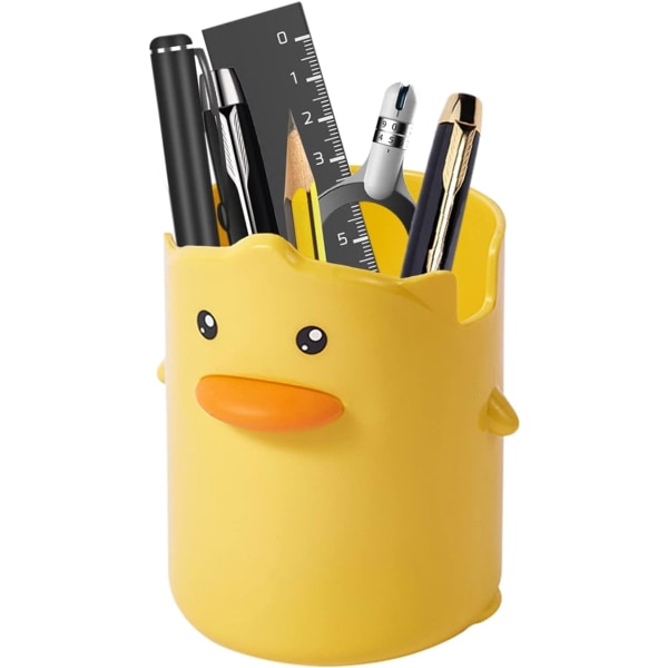 Pennhållare för skrivbord, Little Yellow Duck Pennhållare, Skrivbord ,ZQKLA
