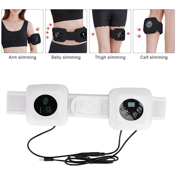 Fit Massage Vibrationsbälte, Fettförbränning Vibrationsplatta, ZQKLA