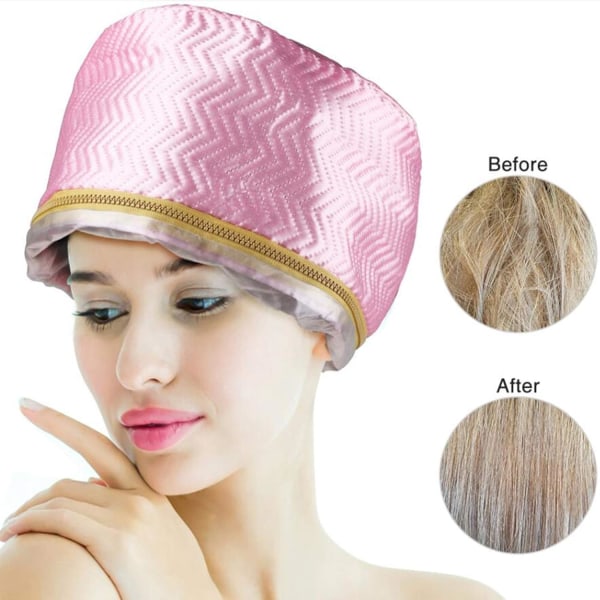 Salong Spa Steamer Hår Thermal Cap Treatment Nourishing Hat ,ZQKLA