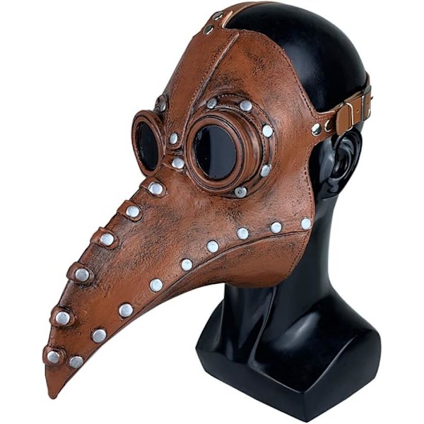 Halloween-maske for pestedoktor til Halloween-fest, steampunk-fugl