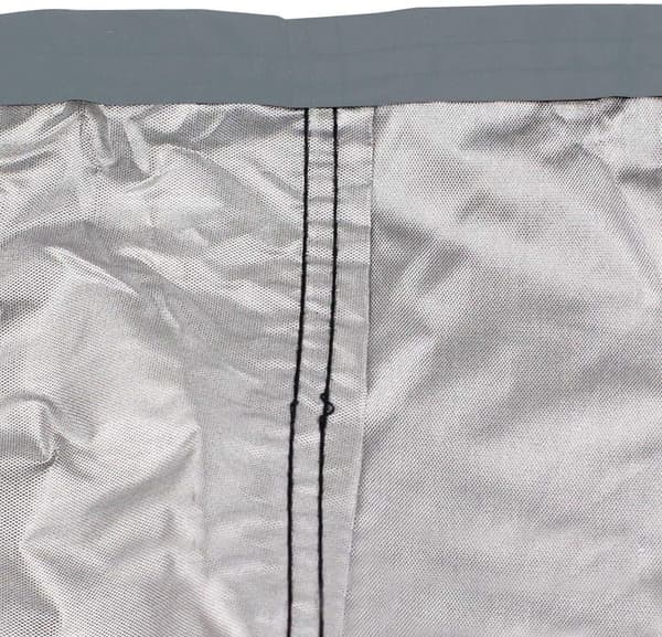 Harmaa 210D 115cm*75cm*130cm pyörätuolin suojus, vedenpitävä peite