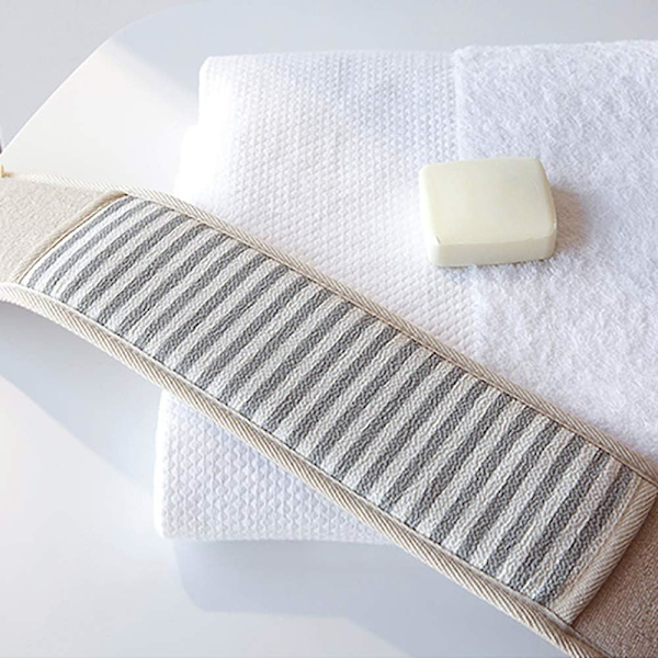 1 st duschskrubb rygggnuggning handduk exfolierande remsa Str,ZQKLA