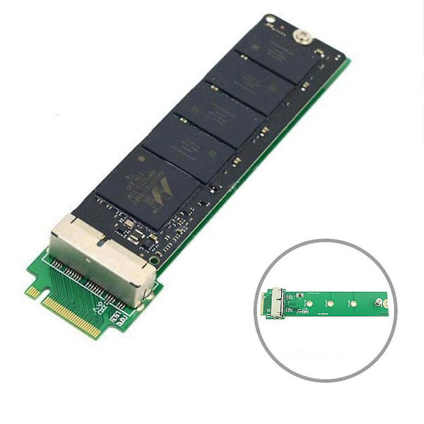 12+16 Pin SSD til M.2 NGFF PCI-e Adapter Konverter til MacBook Pro Air
