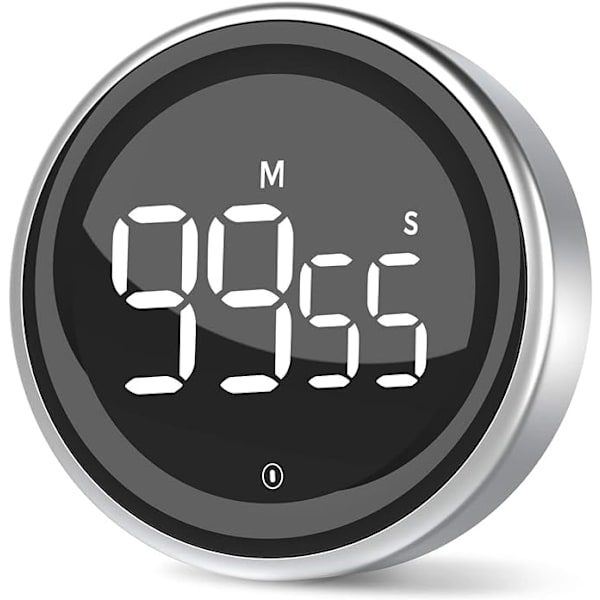 Køkkenur Digital Timer med Stopursfunktion og Nedtælling