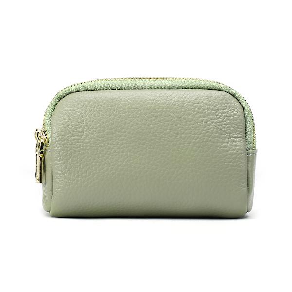 Lille Makeup Taske i Læder - 18 x 13 x 5 cm (B x H x D), ZQKLA