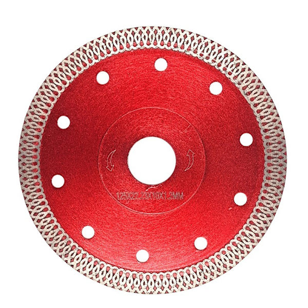 Timanttileikkauslevy 125 mm - ohut sahanterä kulmahiomakoneelle, ZQKLA