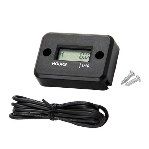 Vanntett LCD Display Digital Time Teller Måler Timer for AT,ZQKLA