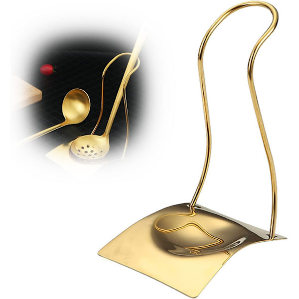 1 stk. Køkken Skeholder, Skeholder, Rustfrit Stål Ske, ZQKLA