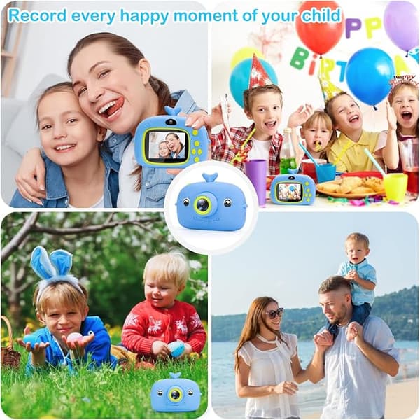 Dewenwils Barnkamera, 2,0\" Skärm 1080P HD Barnkamera