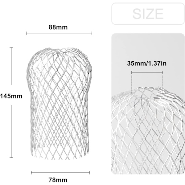 4-pack stuprörssil i aluminium, flexibel och hållbar stuprörssil, ZQKLA