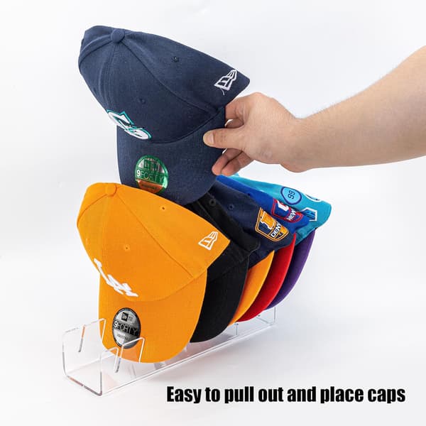 Hattställ för Baseballkepsar - Display och Organiserare - 2-pack, Ingen Installation