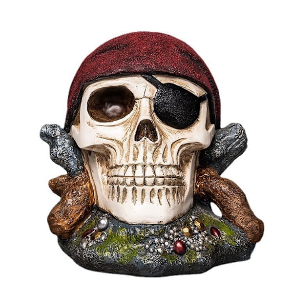 Halloween-teemainen kallokoriste, Jack-merirosvon säästöpossu, ZQKLA