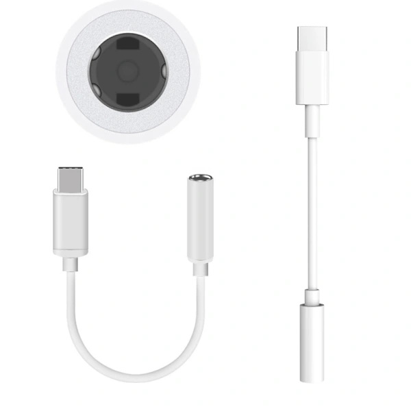 Lightning / USB-C til AUX Adapter 3,5 mm Pakke USBCAUX3Pack,su