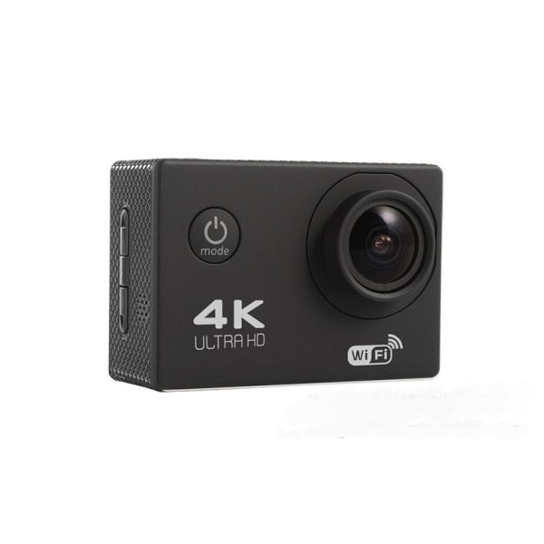 4K WiFi sportkamera 20MP Ultra HD, vattentät 30M 140° bredd, ZQKLA