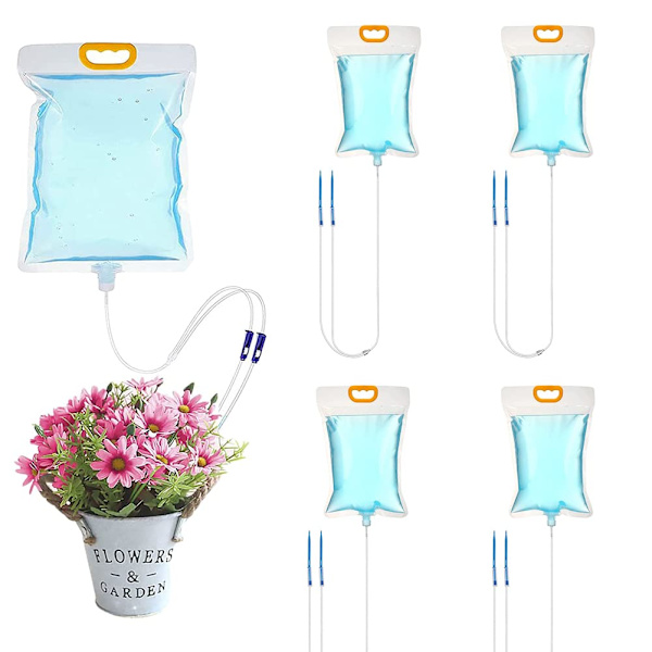 5 stycken 3,5L Självbevattningssystem Droppbevattning Kit Själv, ZQKLA
