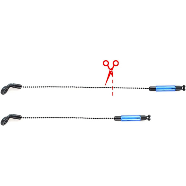 4st Karpfiske Dipper Stick Betesindikator Set Röd Gul, ZQKLA