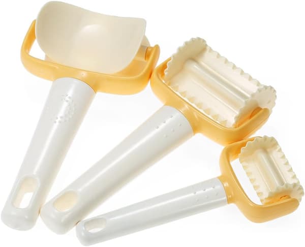 Dewenwils Plastisk Kakeformsett, Rund Firkant Kutter, Kake Ro