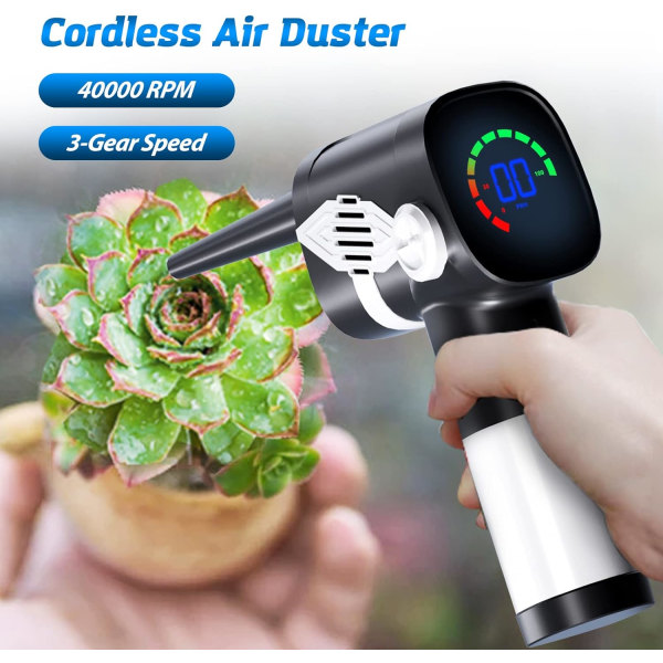 Trykluftsduster, Qinkada Electric Air Duster-tastatur, ZQKLA