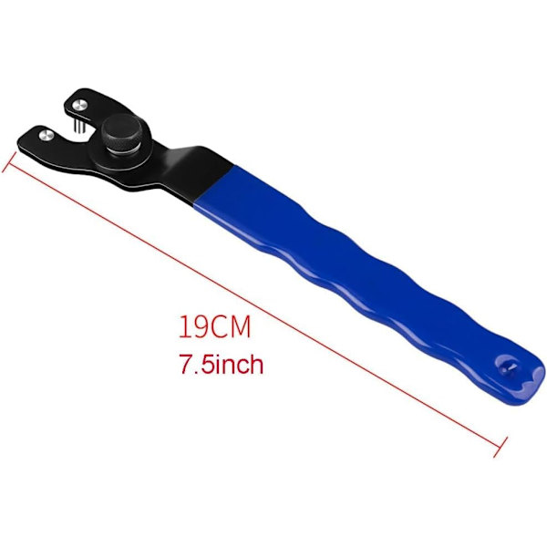 Vinkelkvern Justerbar Nøkkel, Universal 10-52mm Pin Key, ZQKLA