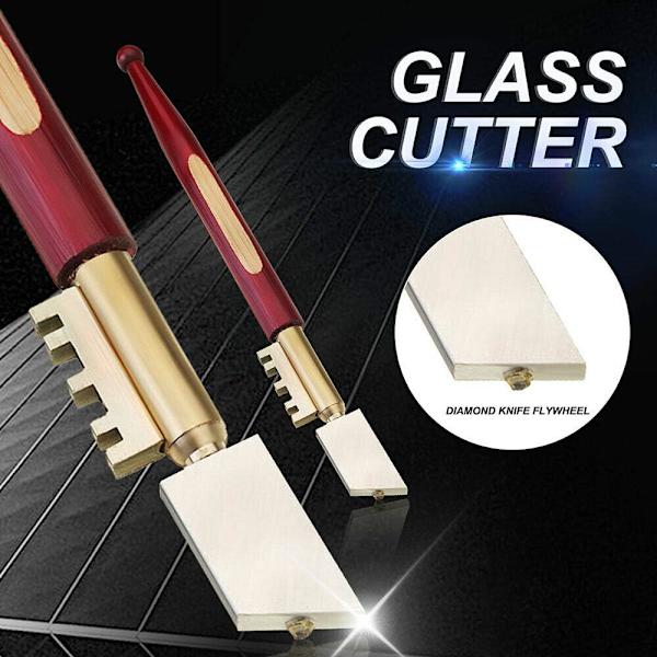 Glascutter Værktøj, Heavy Duty Diamant Glascutter til Skæring, ZQKLA