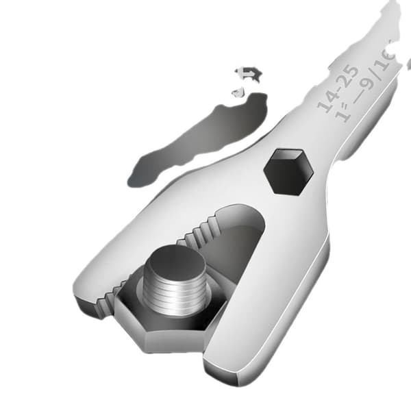 Universal Nøgle - 7/32 til 1 tomme (6 til 25 mm) 9 3/4 tomme (25 cm) (Y-