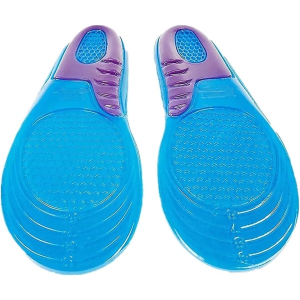 2 paria (L-koko 44-48, pituus 30,5 cm) Silica Gel Orthotic -pohjallinen, ZQKLA