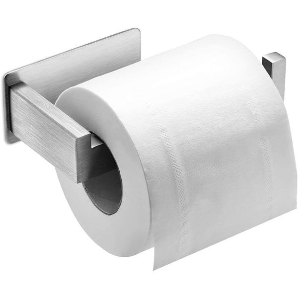 Seinään kiinnitettävä wc-paperiteline ilman porausta, Premium-wc, ZQKLA