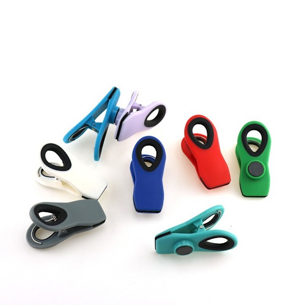 Sirkkaliittimet, magneettiset liittimet, 7-pakkaus, pussiliittimet, ruokapussiliitin, ZQKLA