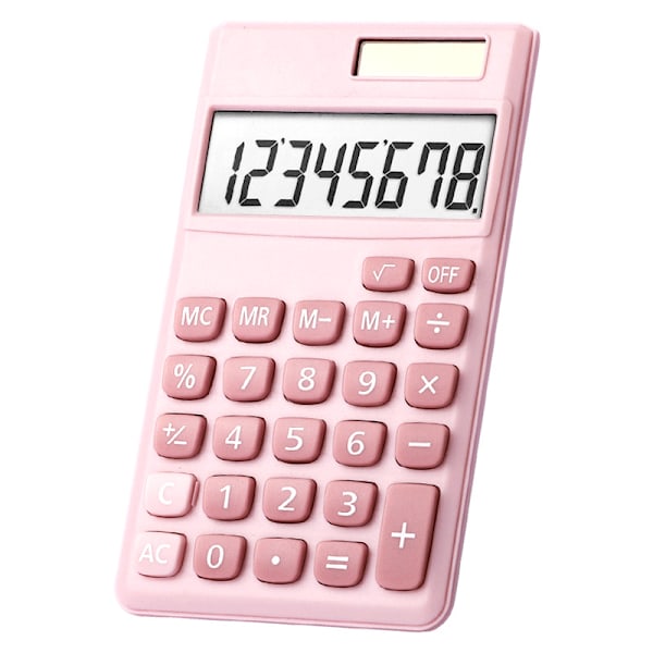 School Student Calculator Solar Powered Calculator Office Working Supply