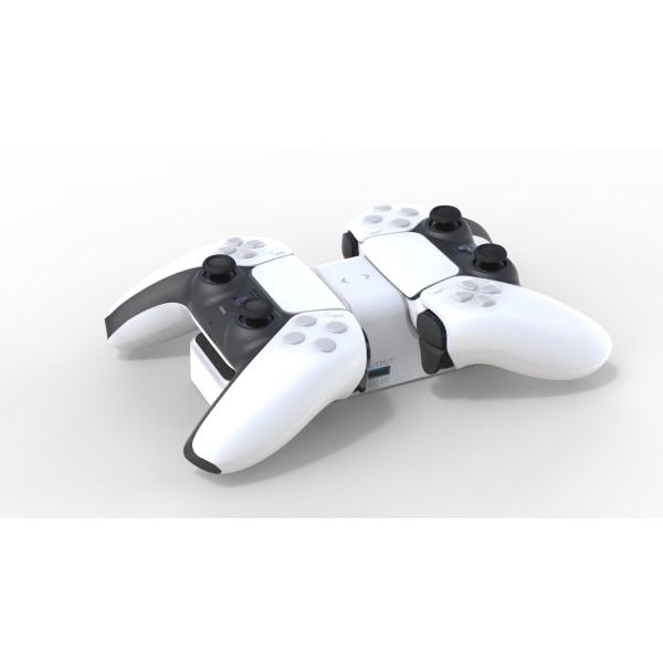 PS5-kontrollladdare - Dubbel laddningsstation kompatibel med Co