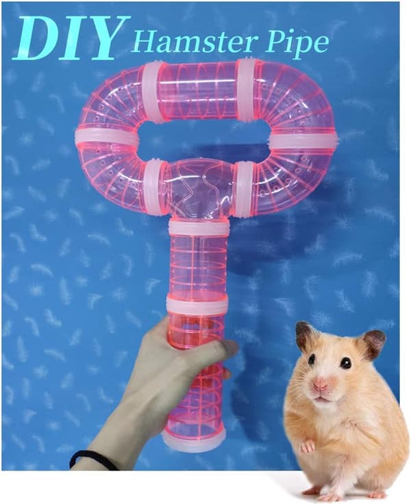 Hamsterrør, Udendørs Eventyrrør, Gennemsigtige Materialer, Ha