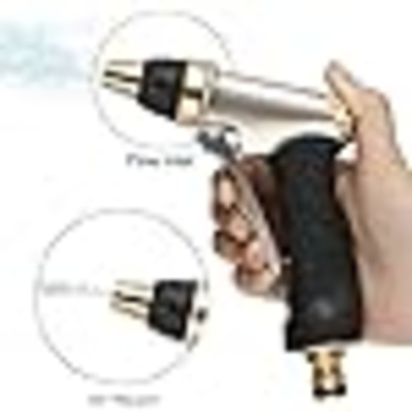 Watering Gun with Brass Nozzle, Sturdy and High Pressure, Ad,ZQKLA