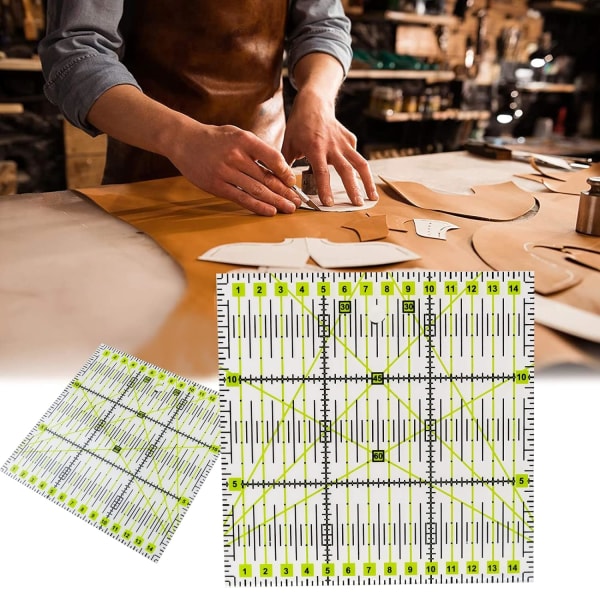 Patchwork lineal 30 x 15 cm/ 15 x 15 cm akryl sy lineal, ZQKLA