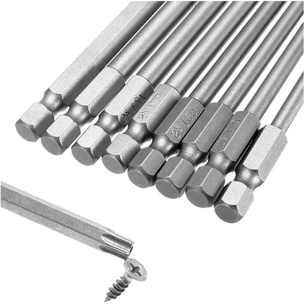 Kuusiokantainen magneettinen Torx-ruuvimeisselin pää T8-T40 Star Torx Se, ZQKLA