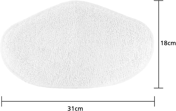 8 Pakk Vaskbare Erstatningsmopper, 31*18cm, ZQKLA
