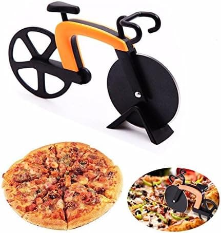 Non-stick Pizzakutter i rustfritt stål Pizzakutter Sykkel Piz, ZQKLA