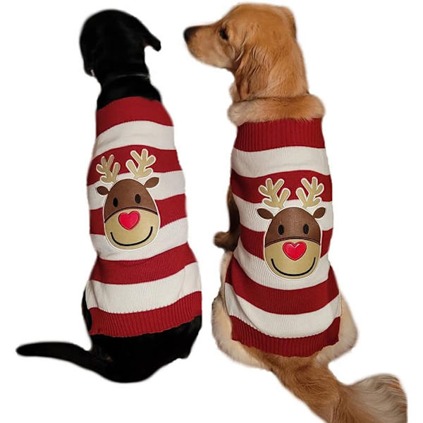 Hundar Reindeer Tröjor Hundtröjor Nyår Jul Husdjur Cl,ZQKLA