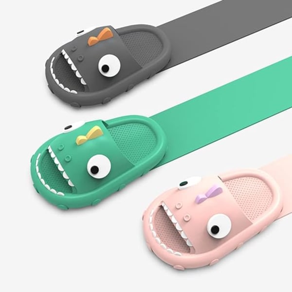 Cartoon Shark Sandaler, Toddler Little Kids Slides Sandaler, Ki, ZQKLA