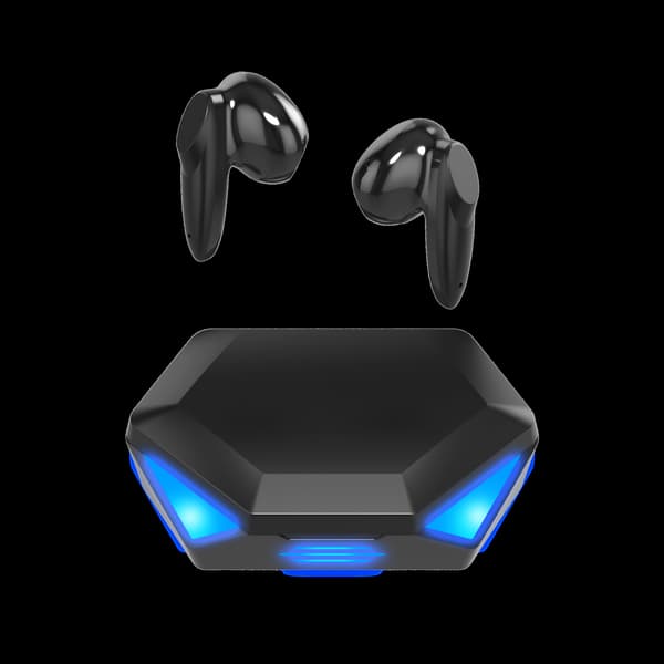 （Vit）Trådlöst Bluetooth 5.1 Spelheadset Låg Latens Hög, ZQKLA