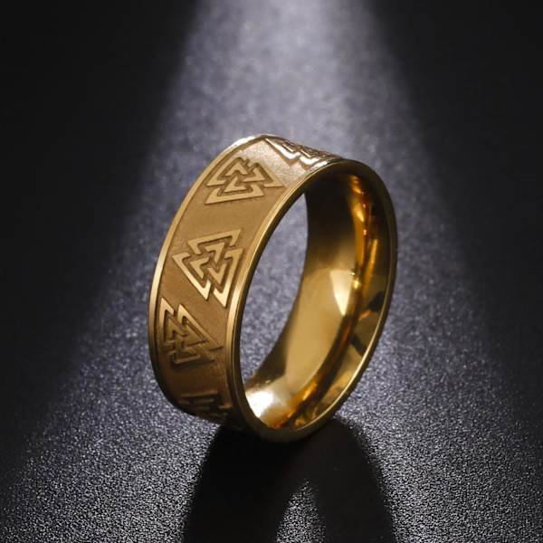 Keltiske Triskelion Ringer Keltisk Trinity Knute Triskelion Ring, ZQKLA