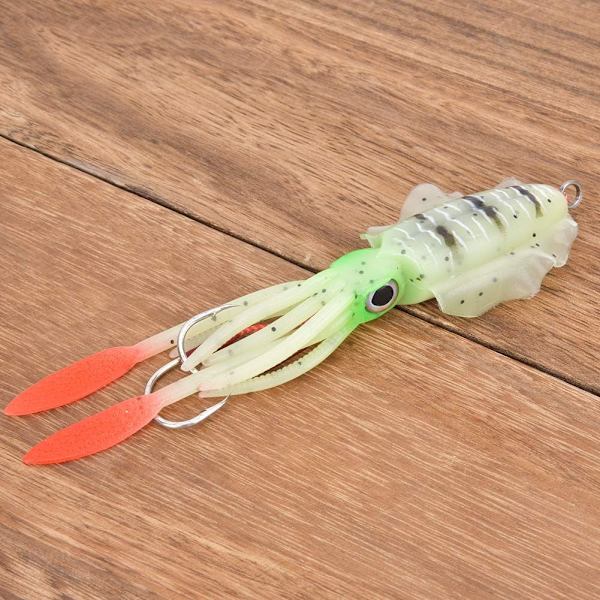 3D Ögon Bläckfiskfiskebete, Bläckfiskfiskedrag 15.3cm / 60,ZQKLA